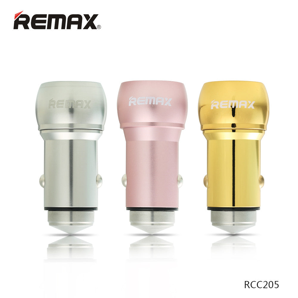 Car Charger Dual Port RCC205 - REMAX www.iremax.com