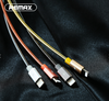 Metal Data & Power Cable for iPhone - Serpent RC-080i - 1 Meter (3.2ft) - REMAX www.iremax.com 