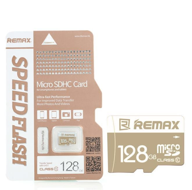 Micro SD 128GB Memory Card C-Series - REMAX www.iremax.com