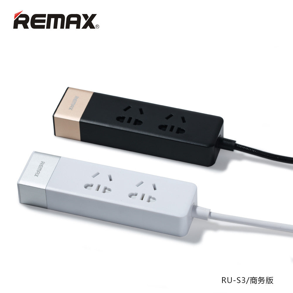 REMAX RU-S2 Regleta Enchufe Múltiples para Electricidad y USB, Ladrón –  HOME UNIVERSAL