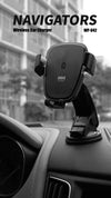 WK Navigator Fast Wireless Charger. Compatible for Samsung and iPhone. 10W Compatible - REMAX www.iremax.com 