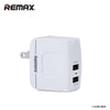 USB Charger Dual Port 3.4A RMT6188 - REMAX www.iremax.com 