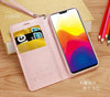 WALLET PU LEATHER  CASE WITH CREDIT CARD HOLDER  FOR X/XS - REMAX www.iremax.com 