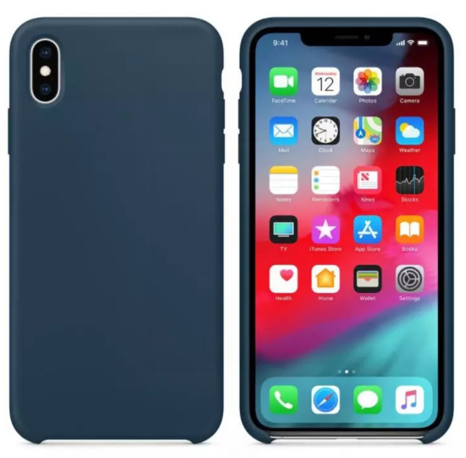 Silicone Phone Case for iPhone X XS