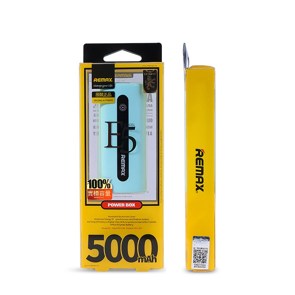 Remax Power Bank E5 5.000 mAh - RPL-2 - REMAX Official Store