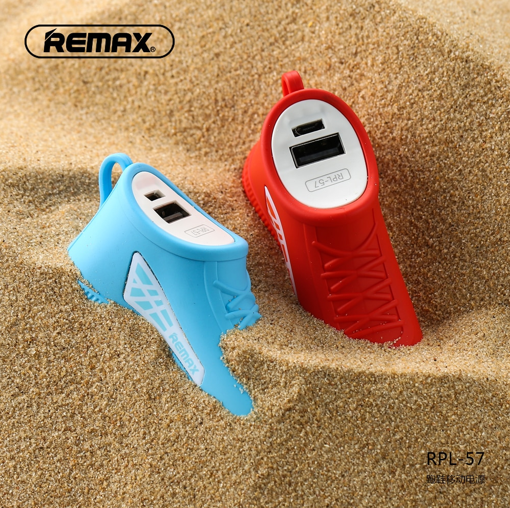 REMAX Shoe Running Power Bank 2.500 mAh RPL-57 - REMAX www.iremax.com 