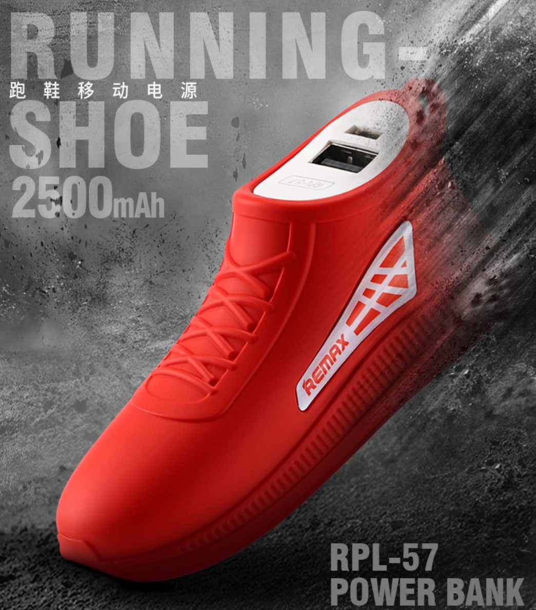REMAX Shoe Running Power Bank 2.500 mAh RPL 57 REMAX Official Store