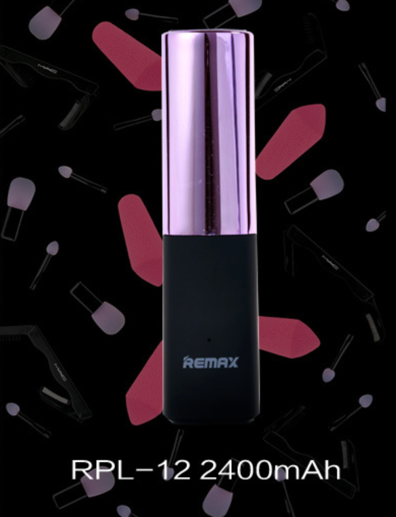 PowerBank LipMax Series 2400mAh RPL-12 - REMAX www.iremax.com 