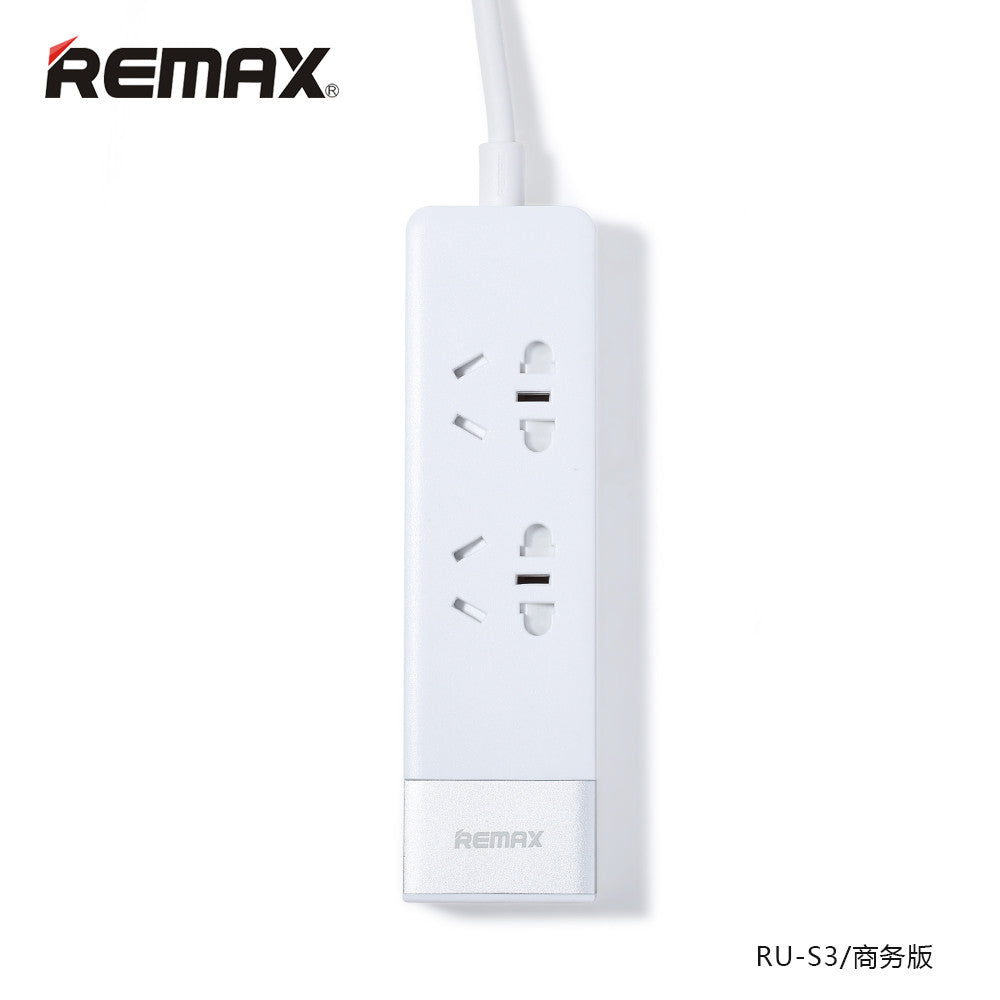 REMAX RU-S2 Regleta Enchufe Múltiples para Electricidad y USB, Ladrón –  HOME UNIVERSAL